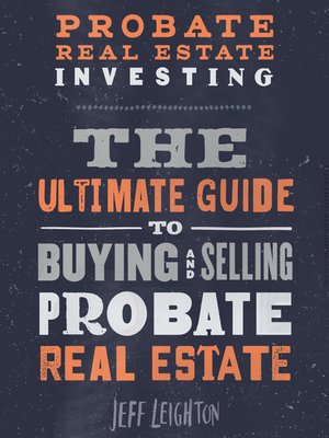 cover image of Probate Real Estate Investing